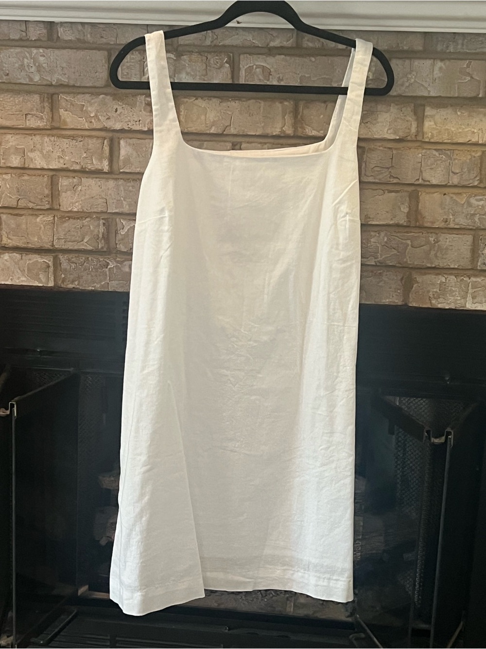 a new day White Square-Neck Slip